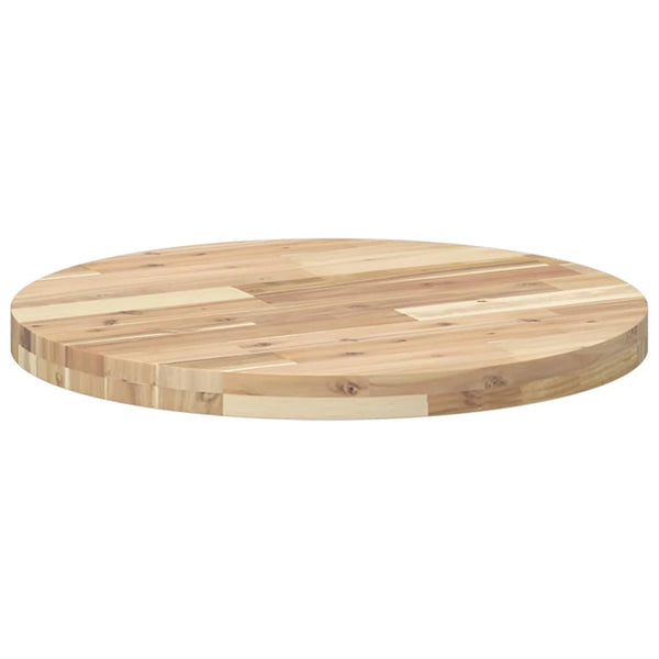 Runde Tischplatte Ø60cm Akazie Massivholz