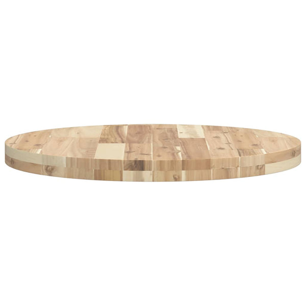 Runde Tischplatte Ø60cm Akazie Massivholz