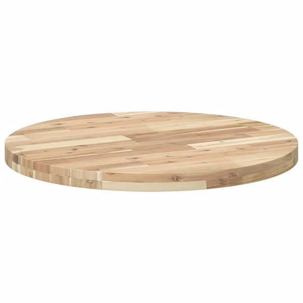 Runde Akazie Tischplatte - Ø70cm