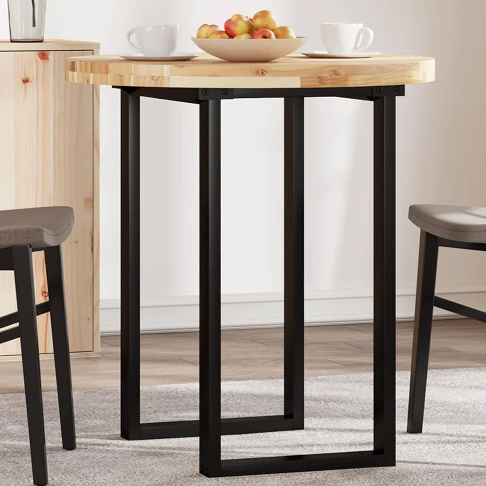 Runde Akazie Tischplatte - Ø70cm