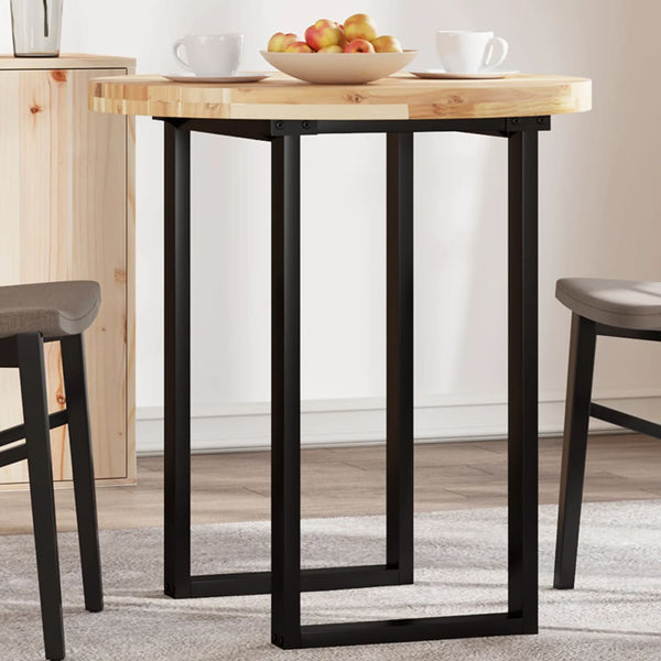 Runde Akazie Tischplatte - Ø70cm