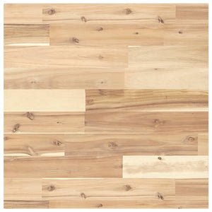 Massivholz Akazie Tischplatte Quadratisch 50x50 cm