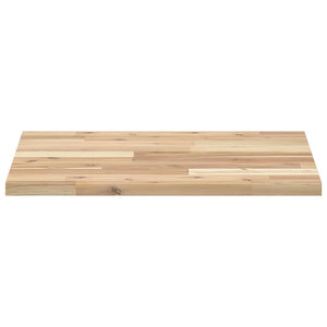 Massivholz Akazie Tischplatte Quadratisch 50x50 cm