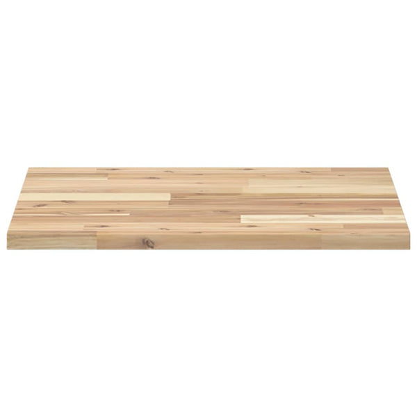 Massivholz Akazie Tischplatte Quadratisch 50x50 cm