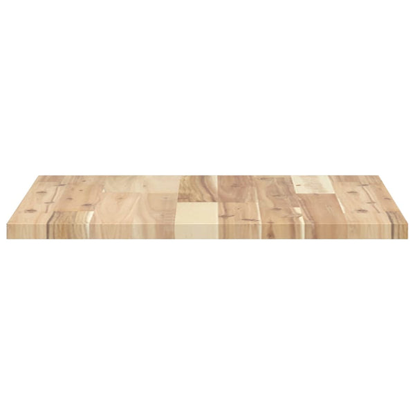 Massivholz Akazie Tischplatte Quadratisch 50x50 cm
