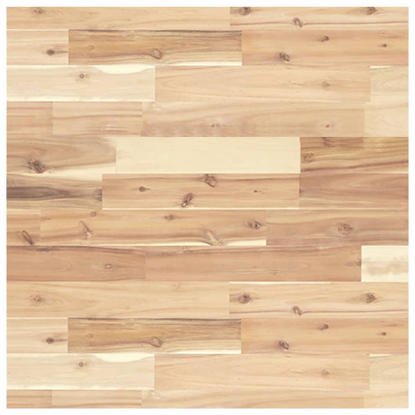 Quadratische Tischplatte Akazie Massivholz 60x60 cm