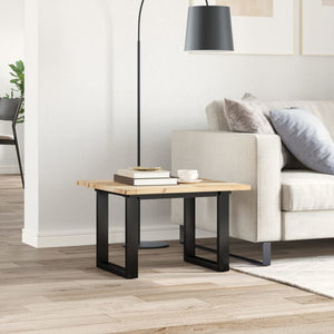 Quadratische Tischplatte Akazie Massivholz 60x60 cm