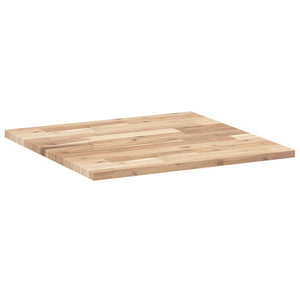 Quadratische Tischplatte Akazie Massivholz 60x60 cm