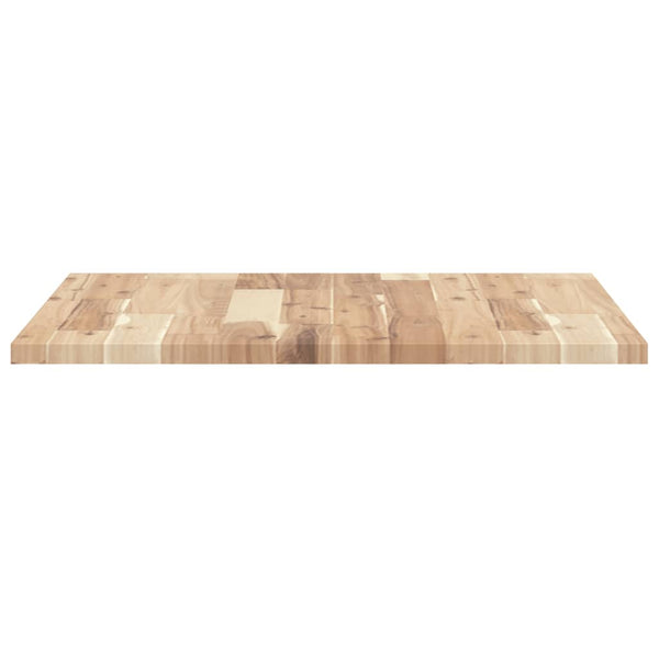 Quadratische Tischplatte Akazie Massivholz 60x60 cm
