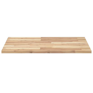 Quadratische Tischplatte 70x70 cm Akazie Massivholz