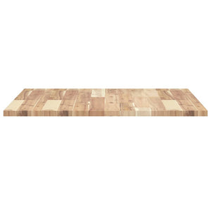 Quadratische Tischplatte 70x70 cm Akazie Massivholz