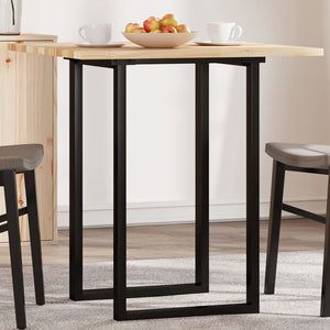 Quadratische Tischplatte 70x70 cm Akazie Massivholz