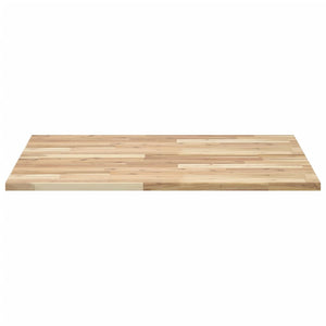 Quadratische Tischplatte 80x80 cm Akazie Massivholz