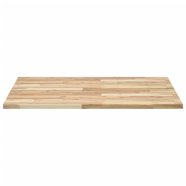 Quadratische Tischplatte 80x80 cm Akazie Massivholz