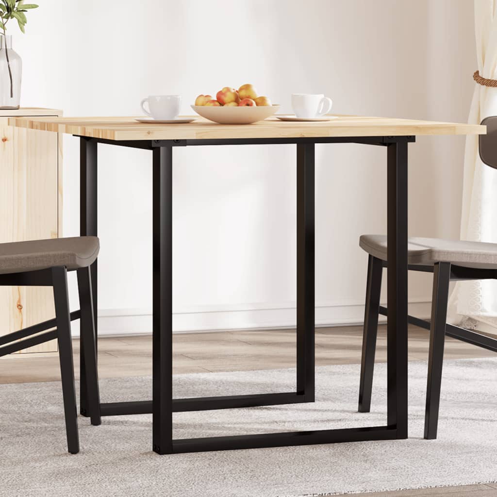 Quadratische Tischplatte Akazie 90x90 cm