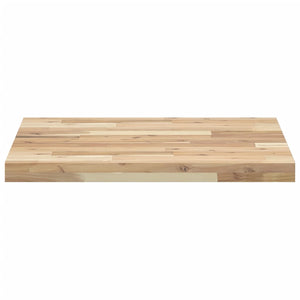 Quadratische Tischplatte 60x60 cm Akazie Massivholz