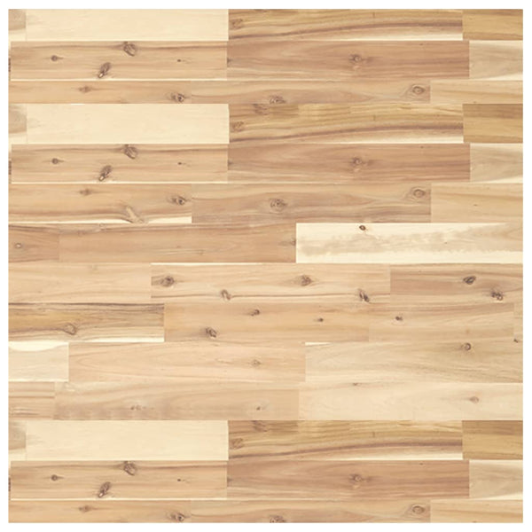 Quadratische Tischplatte 70x70 cm Akazie Massivholz