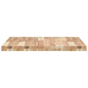 Quadratische Tischplatte 70x70 cm Akazie Massivholz