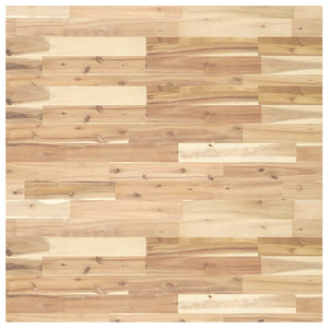 Quadratische Tischplatte Akazie 90x90 cm
