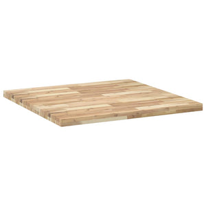 Quadratische Tischplatte Akazie 90x90 cm