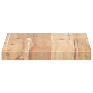 Massivholz Akazie Tischplatte 60x20 cm
