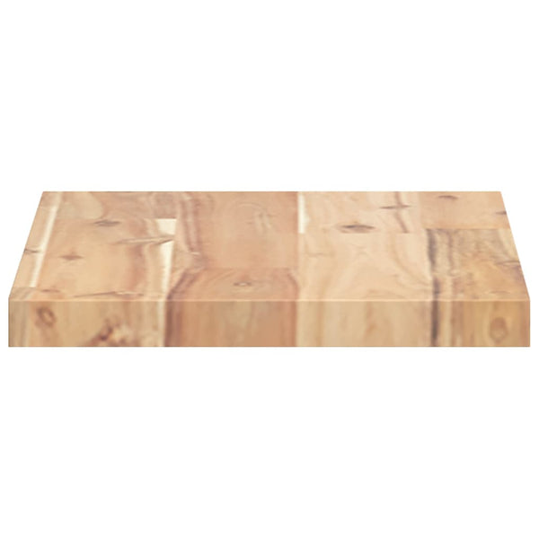 Massivholz Akazie Tischplatte 60x20 cm
