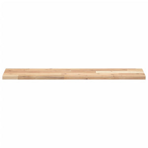 vidaXL Plateau de table 80x20x2 cm rectangulaire en bois d'acacia massif