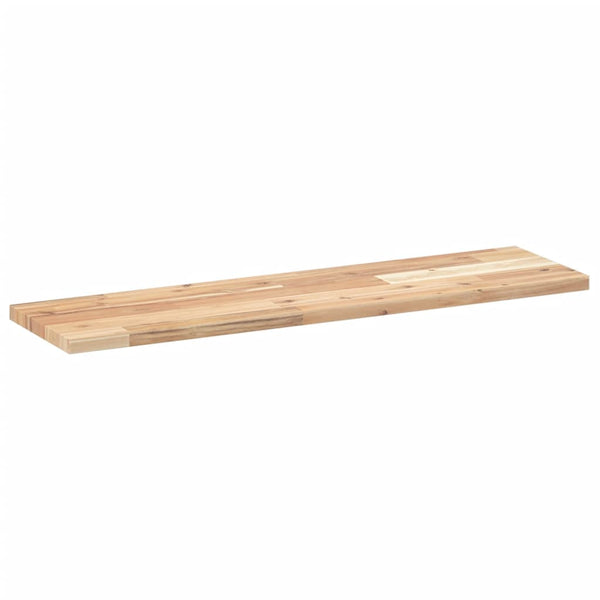 vidaXL Plateau de table 80x20x2 cm rectangulaire en bois d'acacia massif