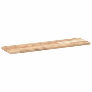 vidaXL Plateau de table 80x20x2 cm rectangulaire en bois d'acacia massif
