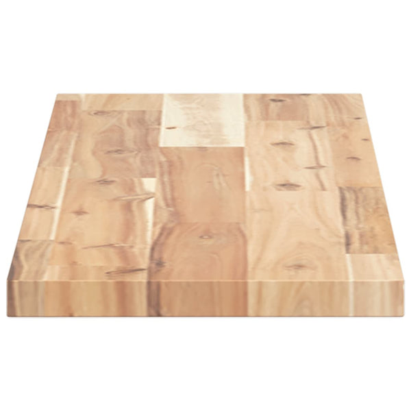 Akazie Tischplatte Massivholz 100x20 cm
