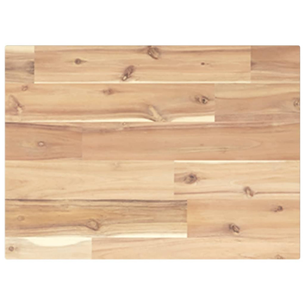 Akazie Tischplatte 40x30 cm Massivholz Rechteckig