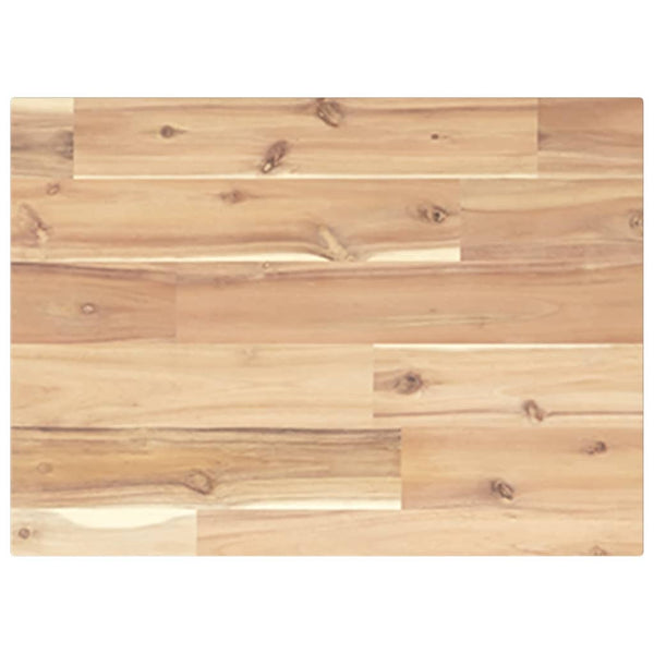 Akazie Tischplatte 40x30 cm Massivholz Rechteckig