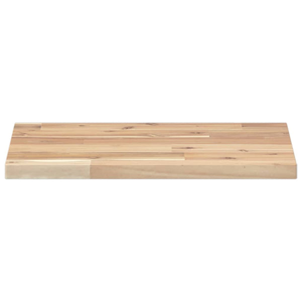 Akazie Tischplatte 40x30 cm Massivholz Rechteckig