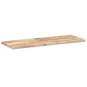 vidaXL Plateau de table 100x30x2 cm rectangulaire en bois d'acacia massif