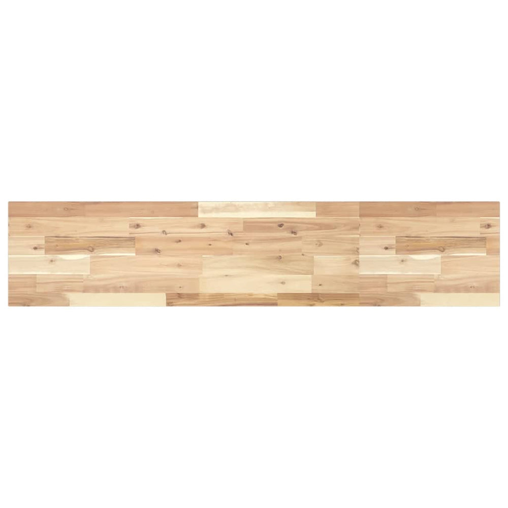 Akazie Tischplatte Massivholz 120x30 cm