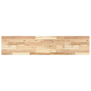 Akazie Tischplatte Massivholz 120x30 cm