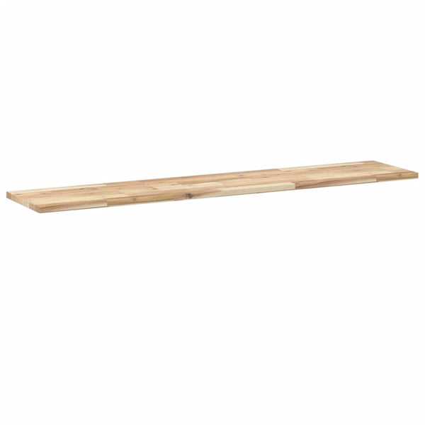 Akazie Tischplatte Massivholz 120x30 cm