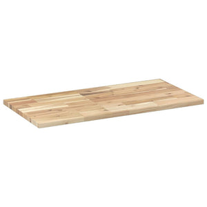 Massivholz Akazie Tischplatte 100x40 cm
