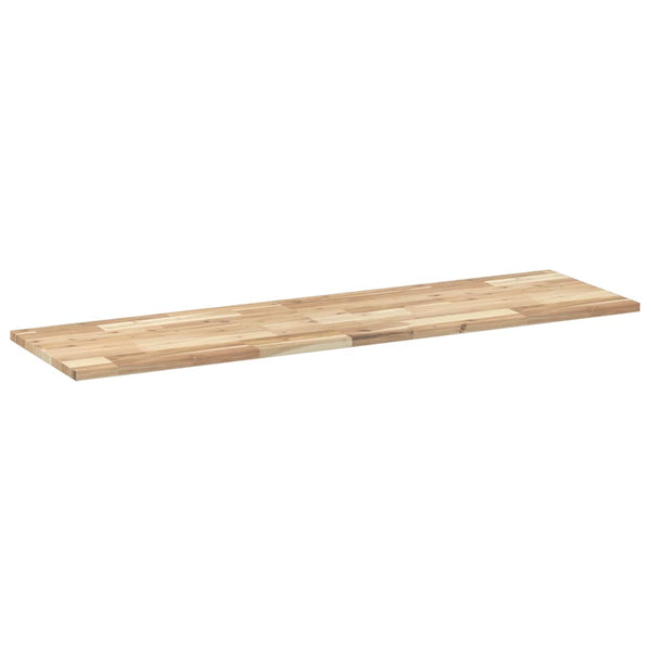 Massivholz Akazie Tischplatte 140x40 cm