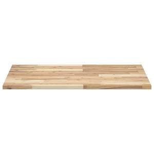 Massivholz Akazie Tischplatte 80x60 cm