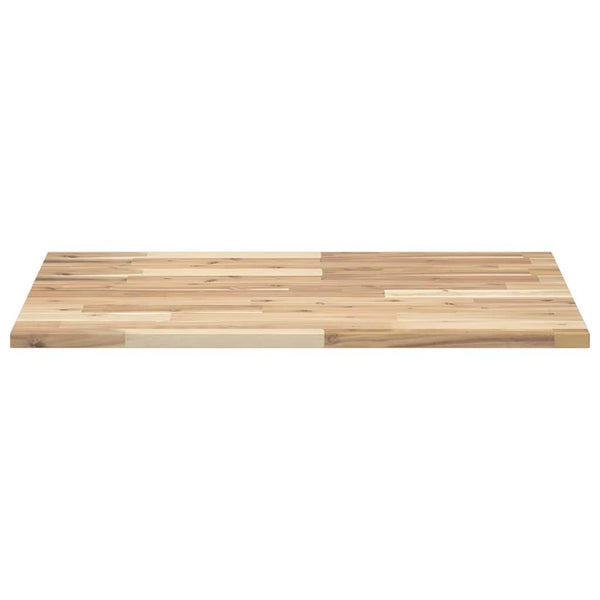 Massivholz Akazie Tischplatte 80x60 cm