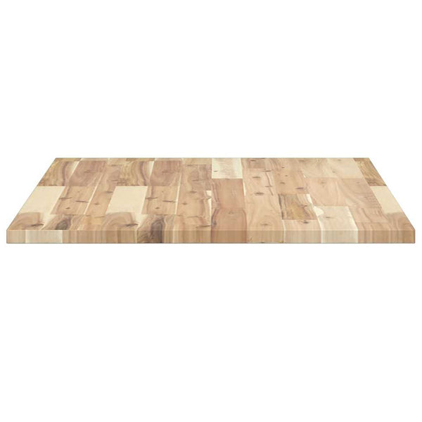 vidaXL Plateau de Table Rectangulaire 100x60x2 cm Bois Massif d'Acacia