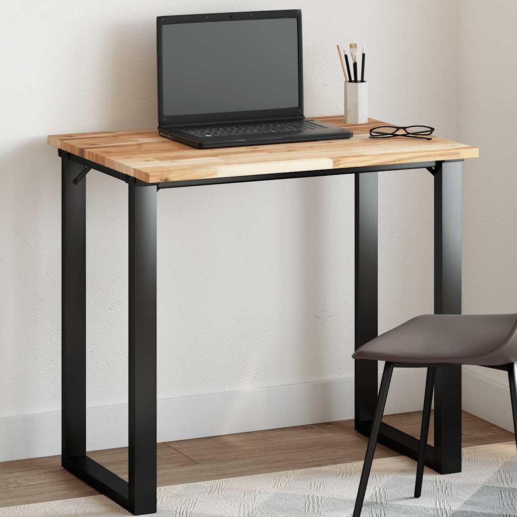 vidaXL Plateau de Table Rectangulaire 100x60x2 cm Bois Massif d'Acacia