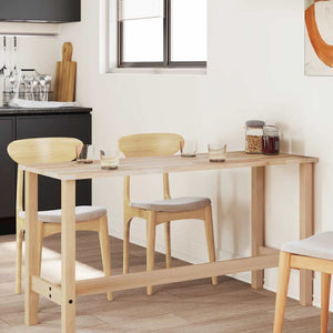 Massivholz Akazie Tischplatte 140x60 cm