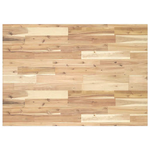 Massivholz Tischplatte Akazie 80x70 cm