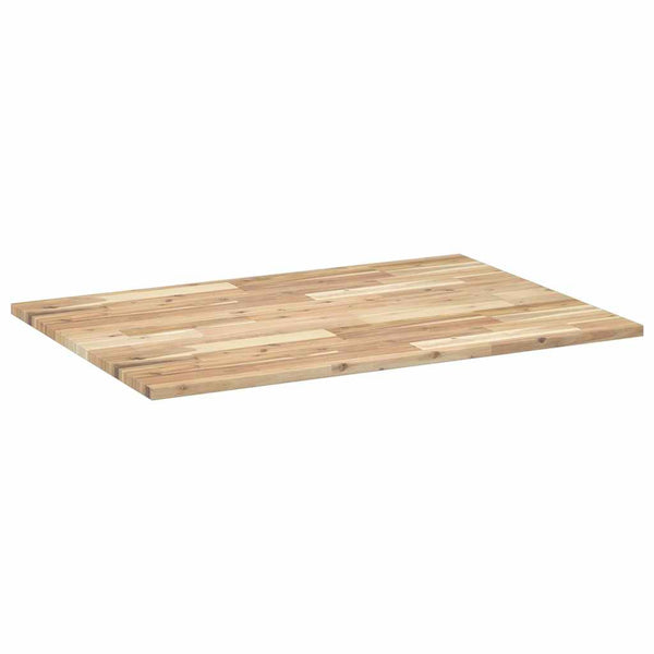 Massivholz Tischplatte Akazie 80x70 cm