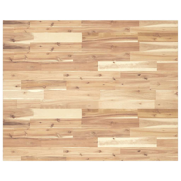 Massivholz Akazie Tischplatte Rechteckig 100x80 cm