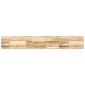 Akazie Tischplatte Massivholz 120x20 cm