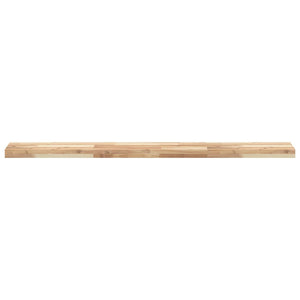 Akazie Tischplatte Massivholz 120x20 cm