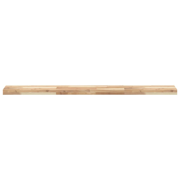 Akazie Tischplatte Massivholz 120x20 cm